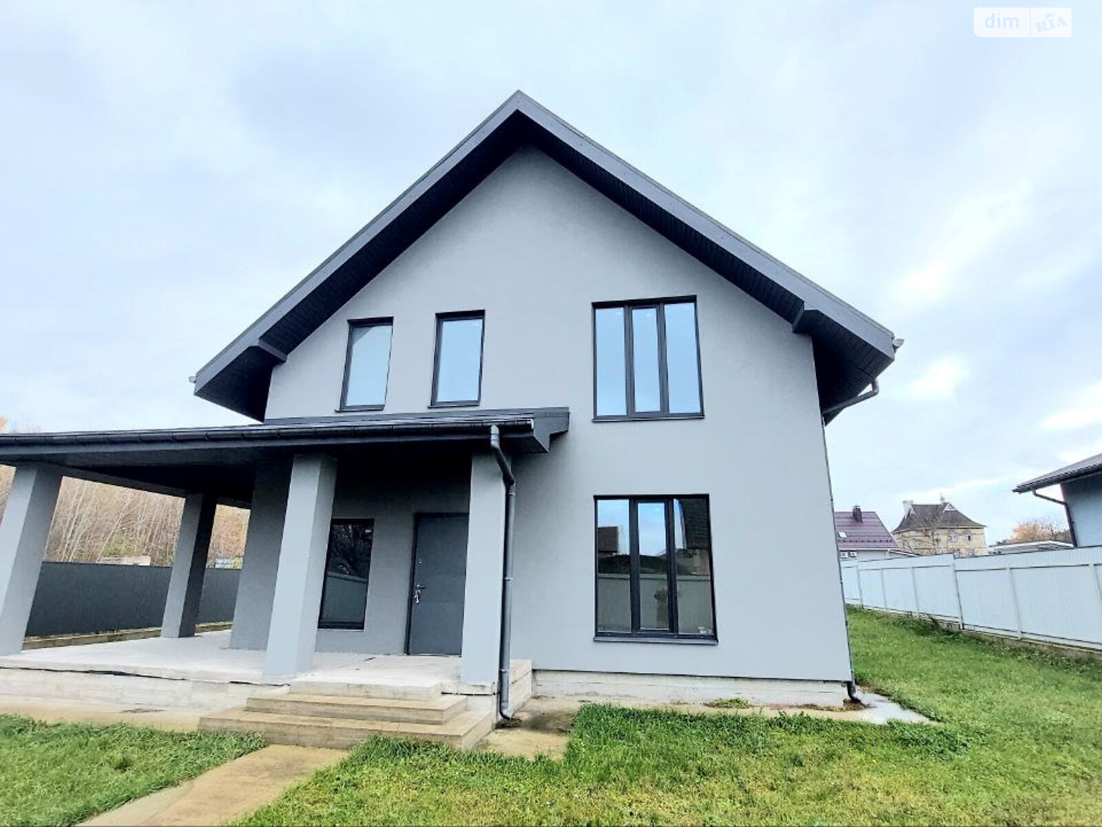 двухэтажный дом, 177 кв. м, пеноблок. Продажа в Калиновке фото 1