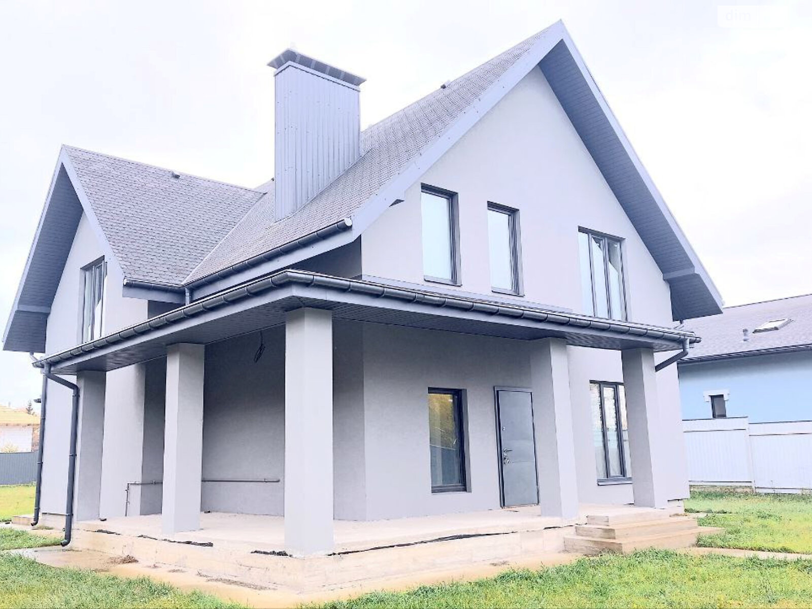 двухэтажный дом, 177 кв. м, пеноблок. Продажа в Калиновке фото 1