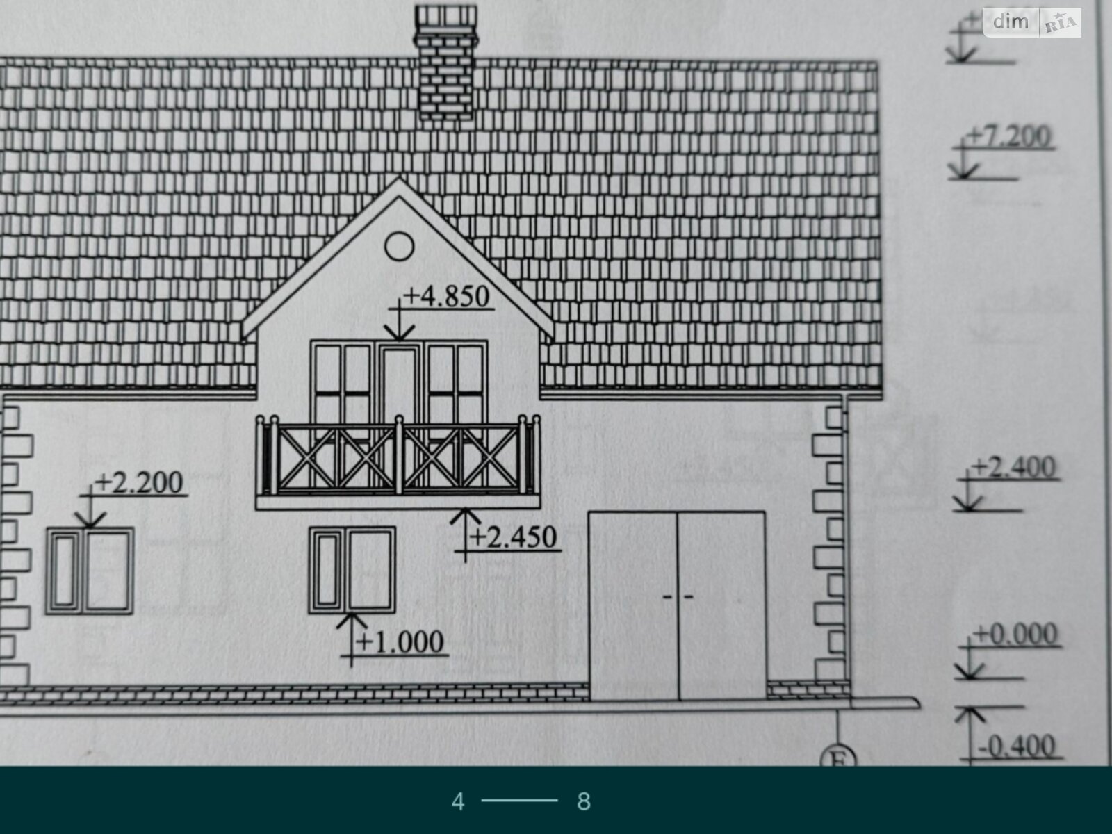 двухэтажный дом с отоплением, 220 кв. м, кирпич. Продажа в Калуше район Подгорки фото 1