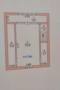 двухэтажный дом с гаражом, 72 кв. м, кирпич. Продажа в Каменке фото 2