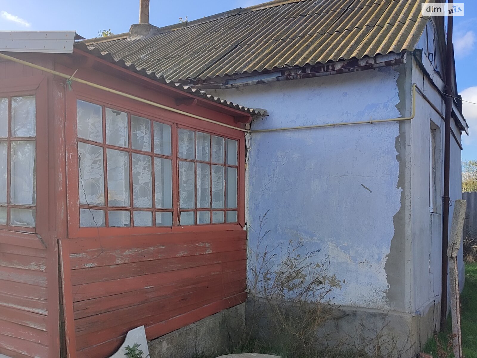 одноэтажный дом с верандой, 42 кв. м, ракушечник (ракушняк). Продажа в Каменке фото 1 одноэтажный дом с верандой, 42 кв. м, ракушечник (ракушняк). Продажа в Каменке фото 1