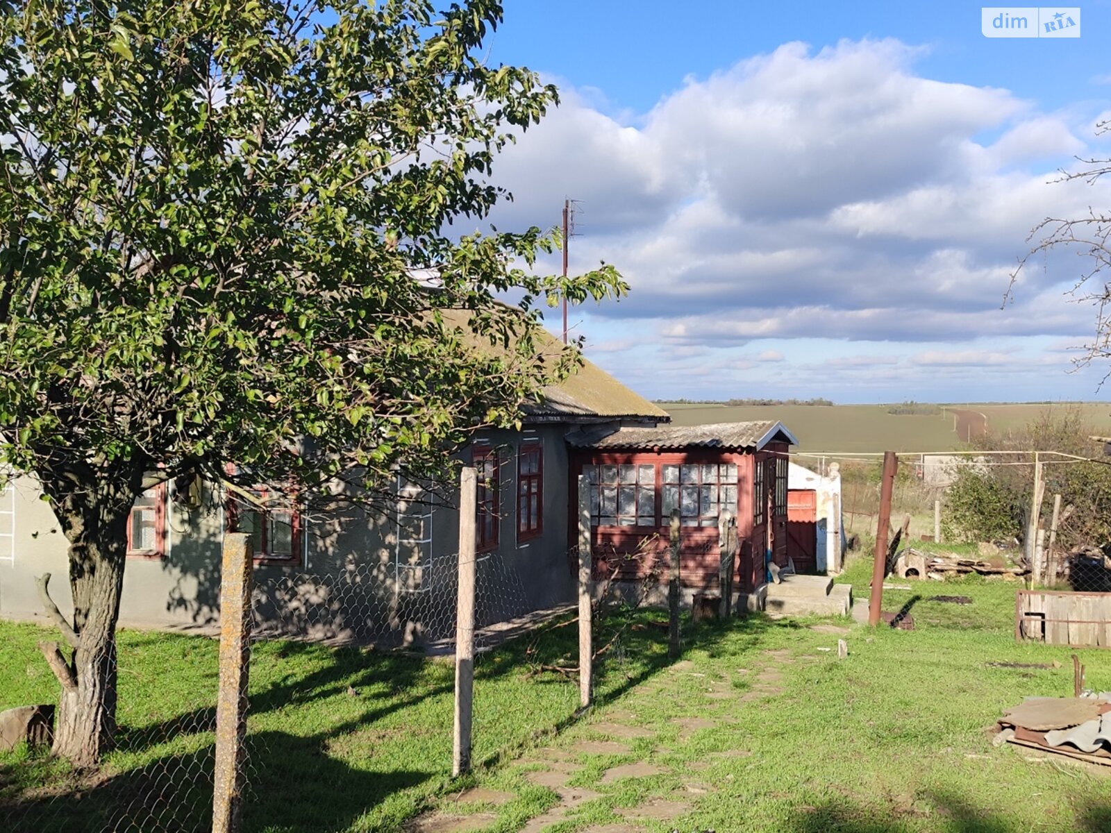 одноэтажный дом с верандой, 42 кв. м, ракушечник (ракушняк). Продажа в Каменке фото 1 одноэтажный дом с верандой, 42 кв. м, ракушечник (ракушняк). Продажа в Каменке фото 1