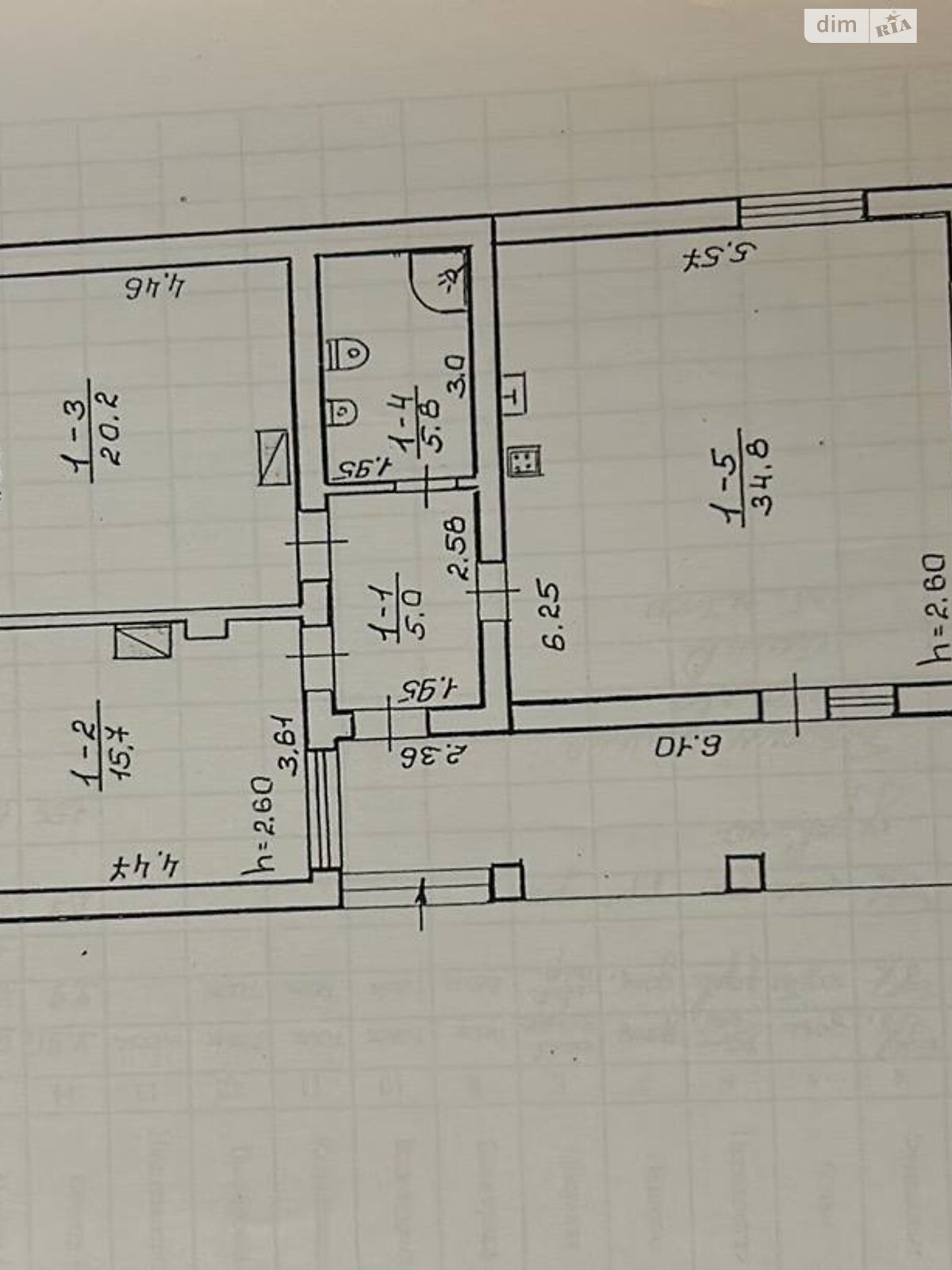 одноповерховий будинок з верандою, 81.5 кв. м, цегла. Продаж у Кам’янопілі фото 1