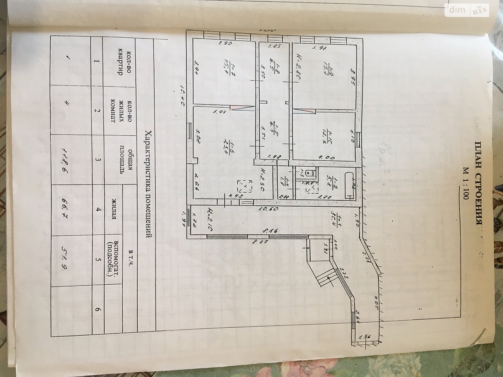 одноповерховий будинок, 120 кв. м, шлакоблок. Продаж в Кам’янському, район Заводський фото 1