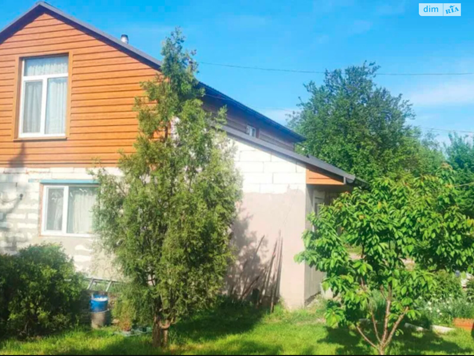 двухэтажный дом с гаражом, 115 кв. м, газобетон. Продажа в Каменском фото 1