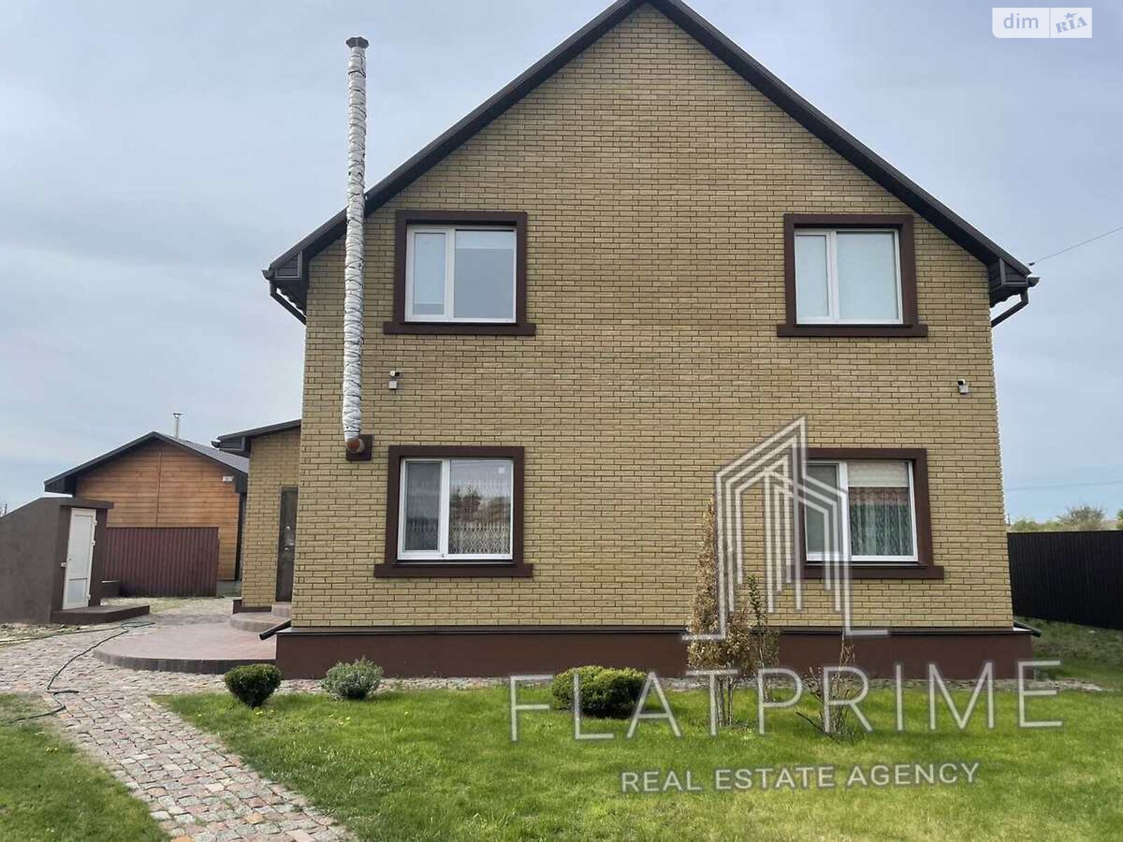 двухэтажный дом беседка, 161.7 кв. м, кирпич. Продажа в Катюжанке фото 1 двухэтажный дом беседка, 161.7 кв. м, кирпич. Продажа в Катюжанке фото 1