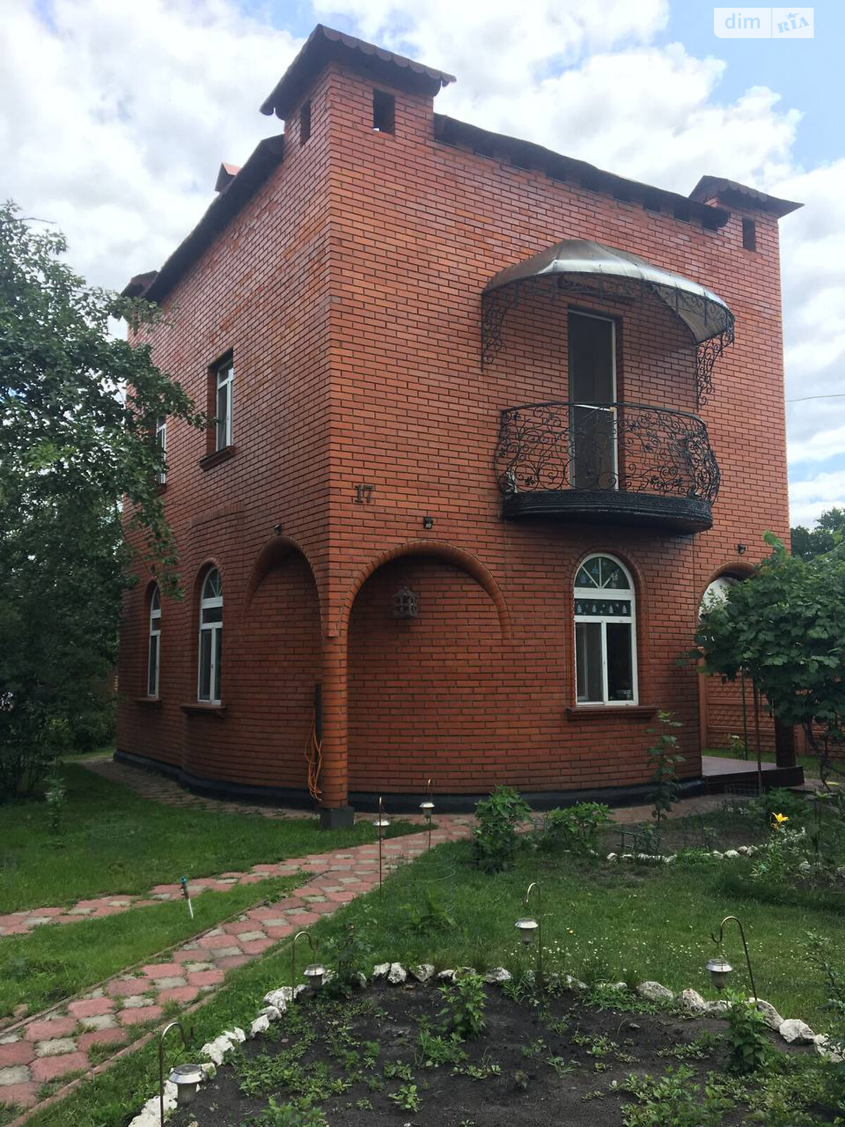 двухэтажный дом с отоплением, 105 кв. м, кирпич. Продажа в Киеве район Берковец фото 1