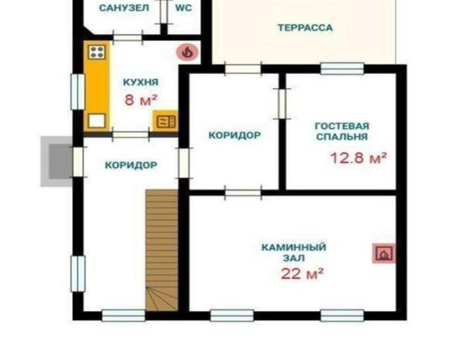 двухэтажный дом, 140 кв. м, кирпич. Продажа в Киеве район Борщаговка фото 1