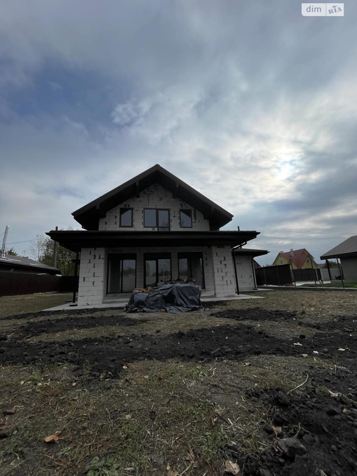 двухэтажный дом, 167 кв. м, газобетон. Продажа в Киеве район Бортничи фото 1