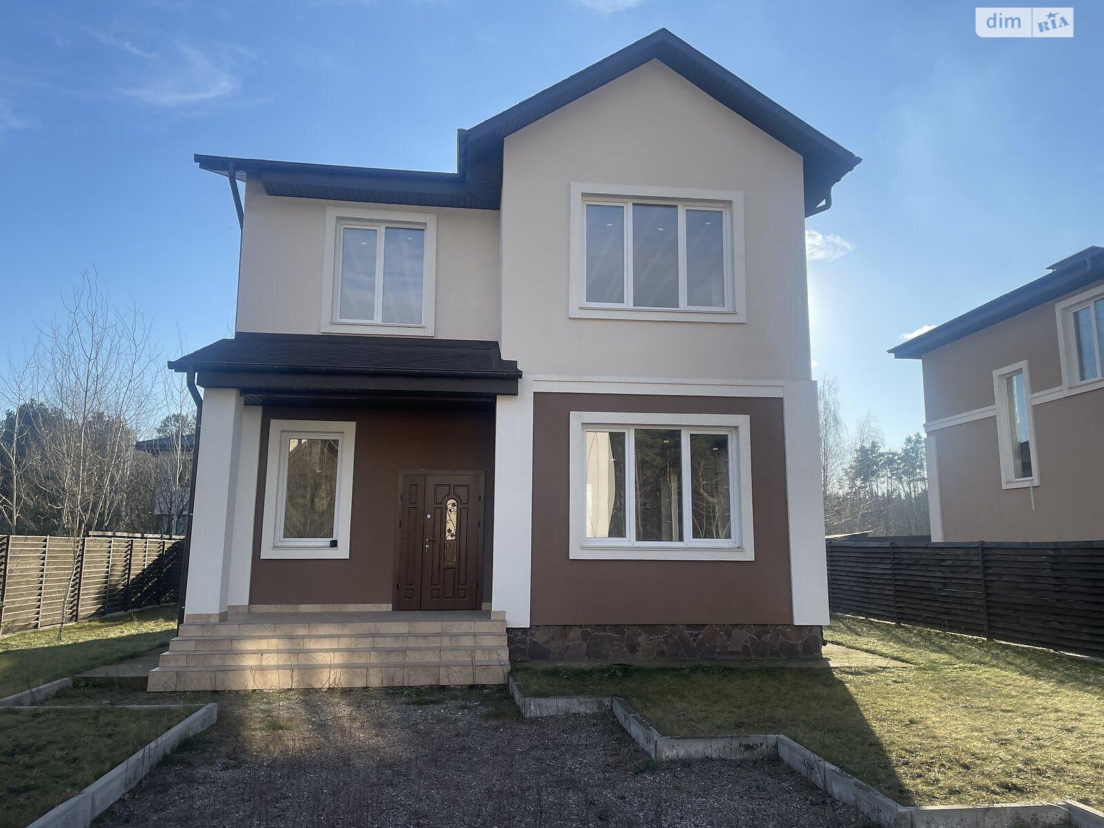 двухэтажный дом, 120 кв. м, газобетон. Продажа в Киеве район Быковня фото 1