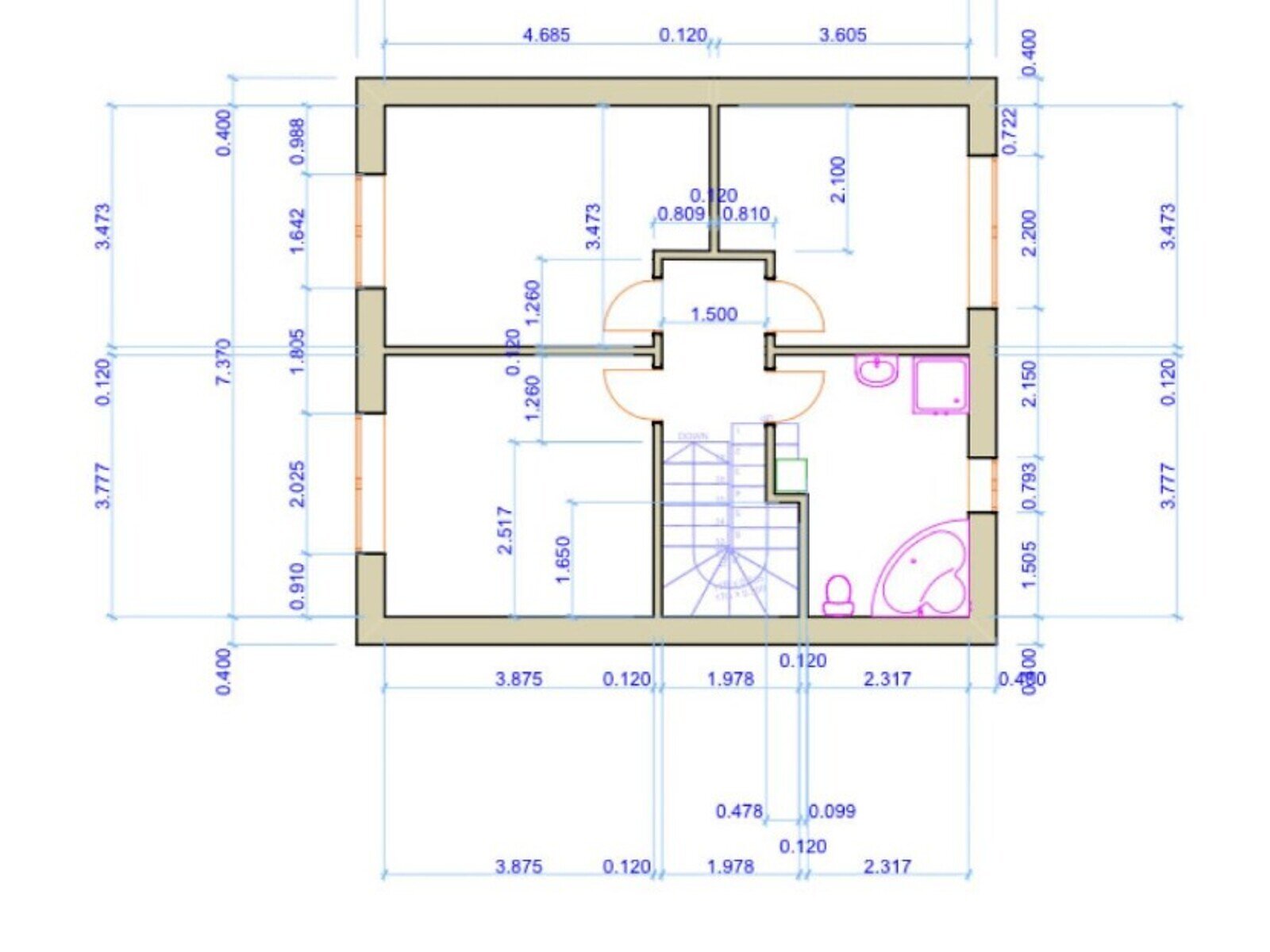 двухэтажный дом, 120 кв. м, кирпич. Продажа в Киеве район Дарницкий фото 1