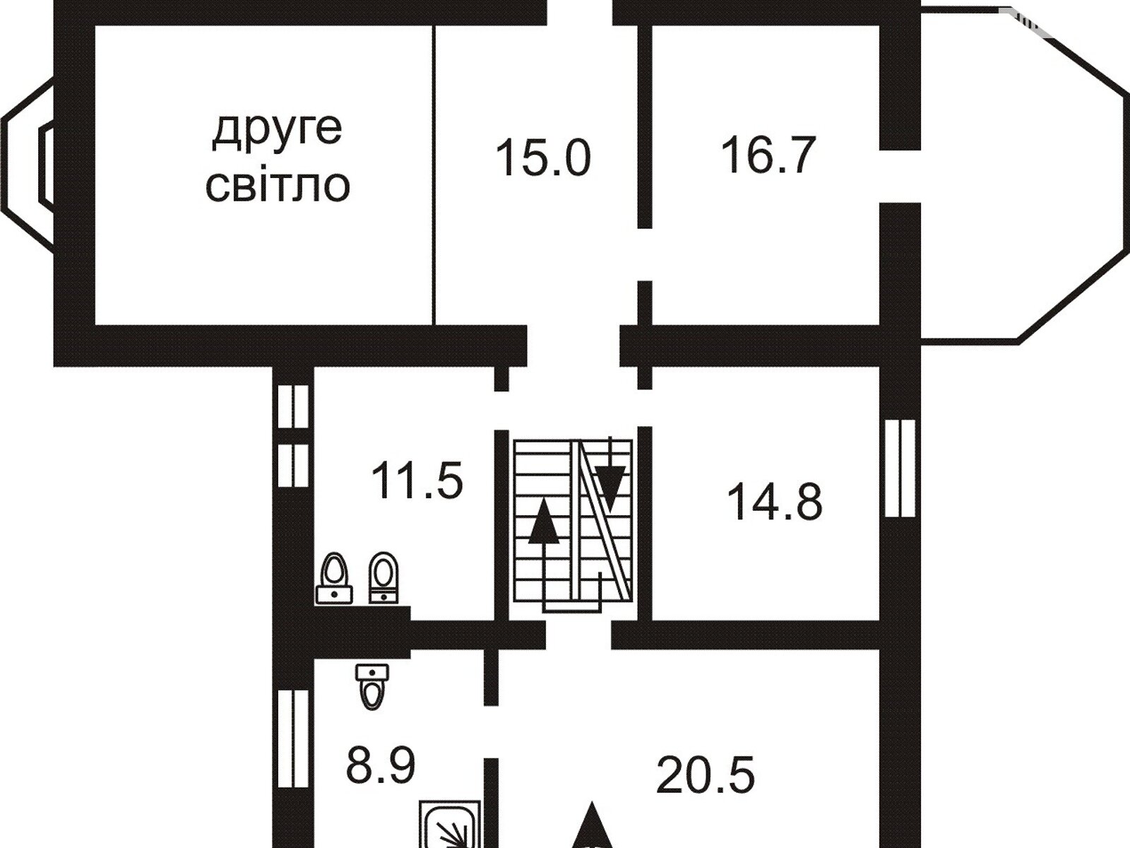 двухэтажный дом с балконом, 234 кв. м, кирпич. Продажа в Киеве район Дарницкий фото 1