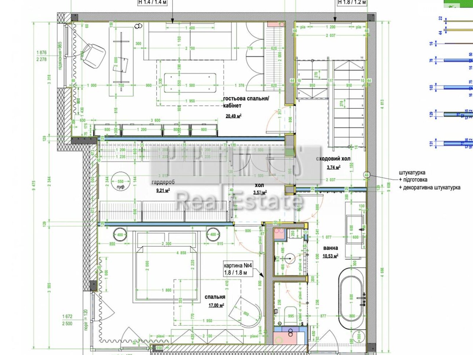 трехэтажный дом, 340 кв. м, кирпич. Продажа в Киеве фото 1