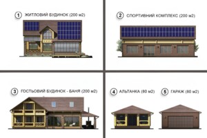 двухэтажный дом с гаражом, 200 кв. м, сруб. Продажа в Киеве район Голосеевский фото 2