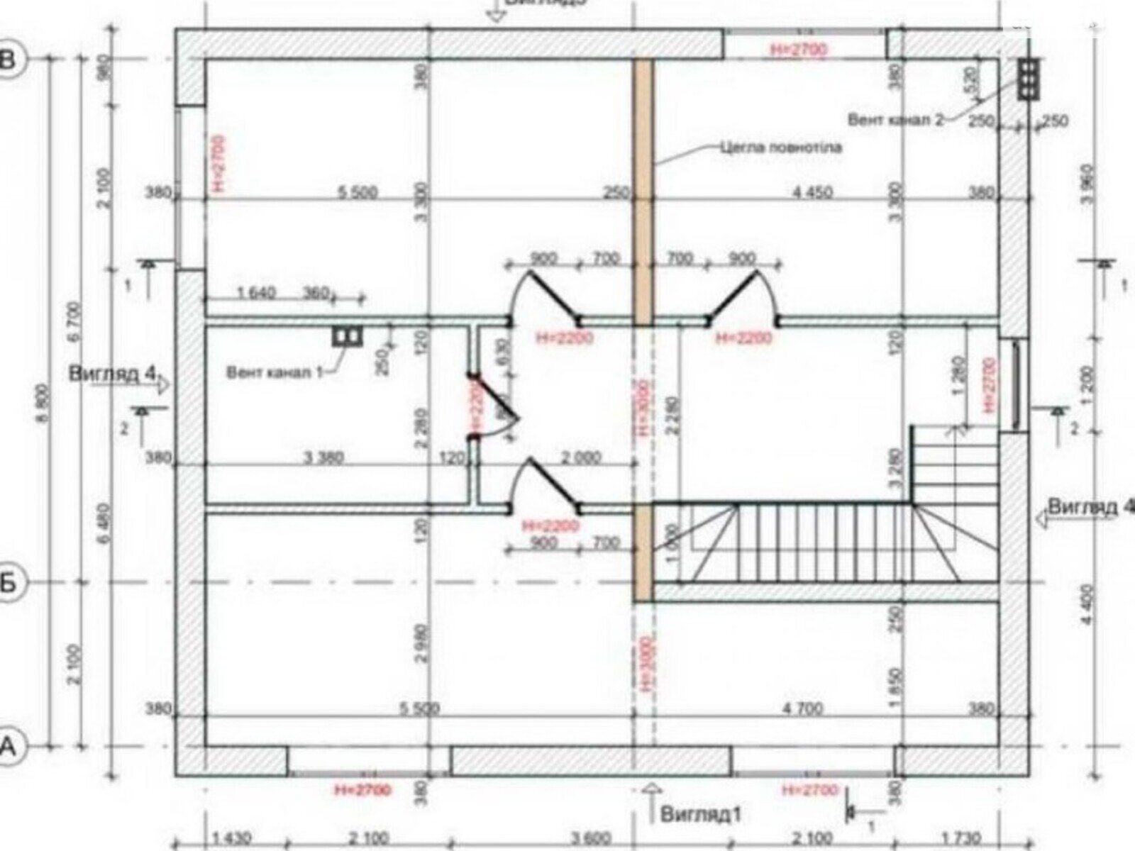 двоповерховий будинок, 170 кв. м, цегла. Продаж в Києві, район Голосіївський фото 1