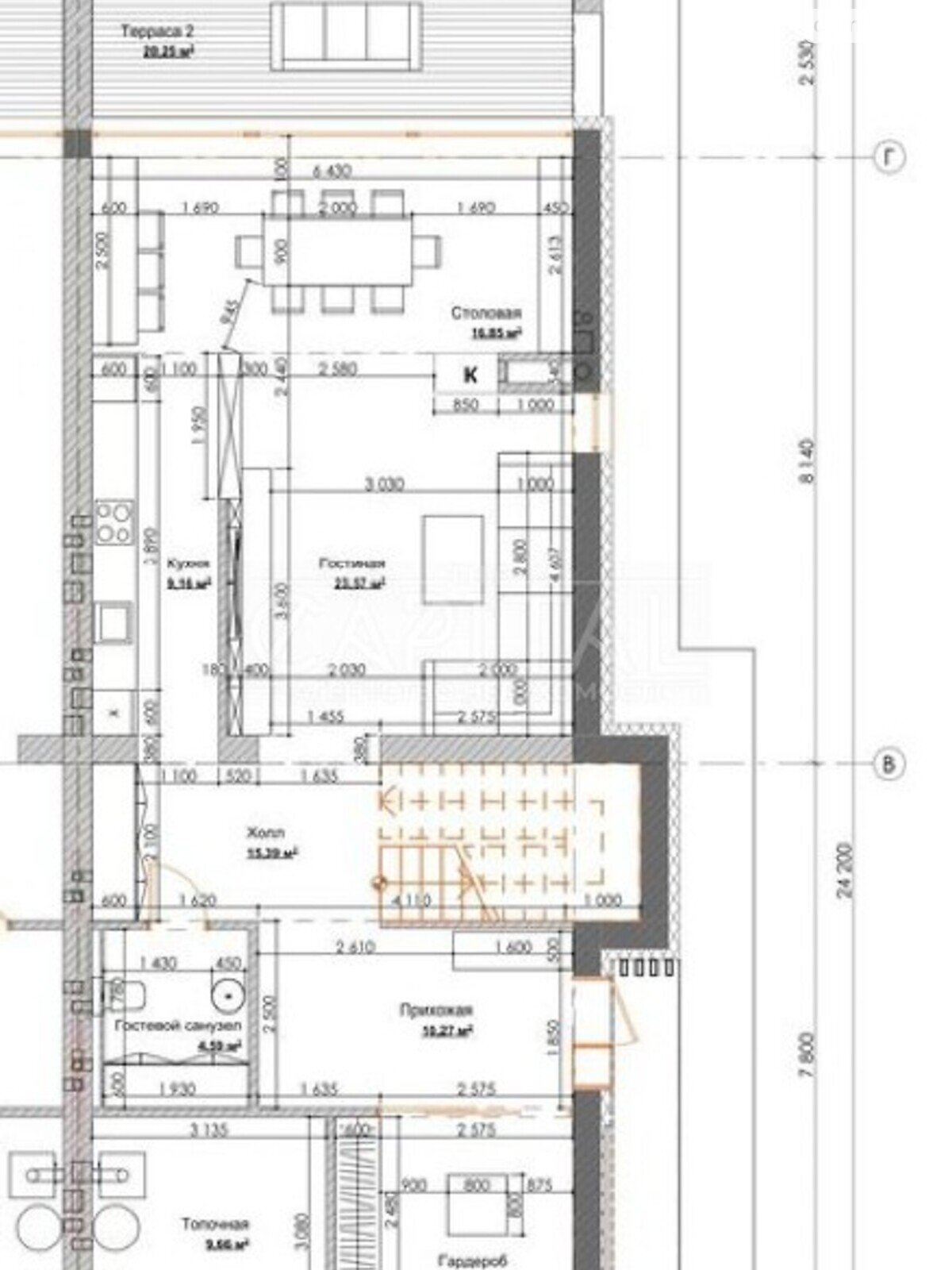 трехэтажный дом с ремонтом, 300 кв. м, кирпич. Продажа в Киеве район Голосеевский фото 1