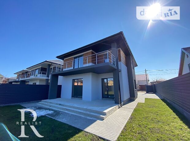 двухэтажный дом с террасой, 205 кв. м, газобетон. Продажа в Жулянах (Киевская обл.) фото 1 двухэтажный дом с террасой, 205 кв. м, газобетон. Продажа в Жулянах (Киевская обл.) фото 1