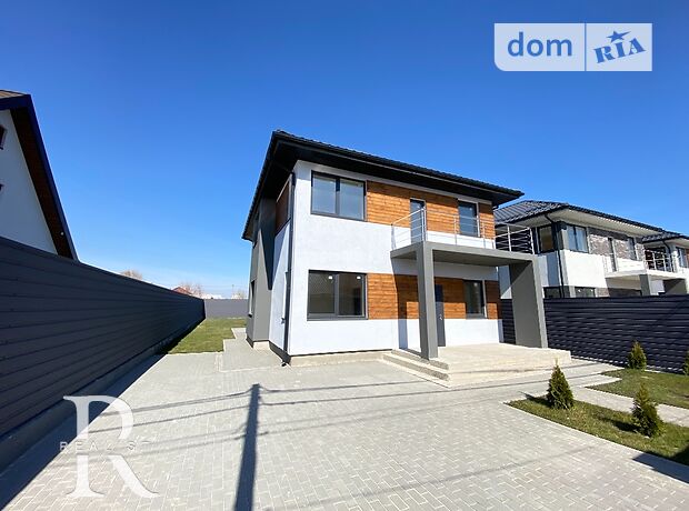 двоповерховий будинок з терасою, 205 кв. м, газобетон. Продаж в Жулянах (Київська обл.) фото 1 двоповерховий будинок з терасою, 205 кв. м, газобетон. Продаж в Жулянах (Київська обл.) фото 1