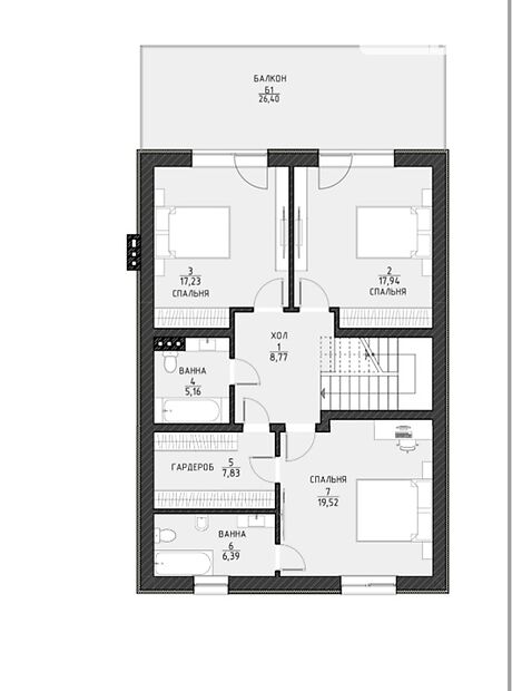 двоповерховий будинок з терасою, 205 кв. м, цегла. Продаж в Жулянах (Київська обл.) фото 1 двоповерховий будинок з терасою, 205 кв. м, цегла. Продаж в Жулянах (Київська обл.) фото 1