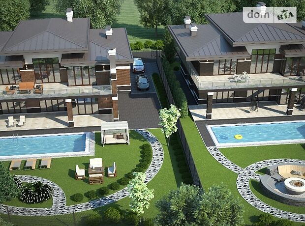 двоповерховий будинок з каміном, 350 кв. м, кирпич. Продаж в Києві, район Конча-Заспа фото 1 двоповерховий будинок з каміном, 350 кв. м, кирпич. Продаж в Києві, район Конча-Заспа фото 1