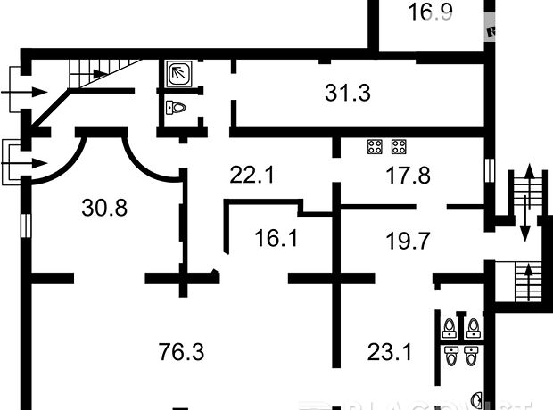 двоповерховий будинок з каміном, 1066 кв. м, цегла. Продаж в Києві, район Поділ фото 1