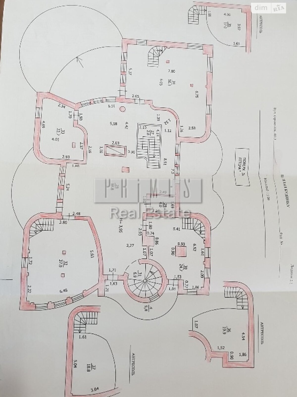 четырехэтажный дом веранда, 1350 кв. м, кирпич. Продажа в Киеве район Нивки фото 1