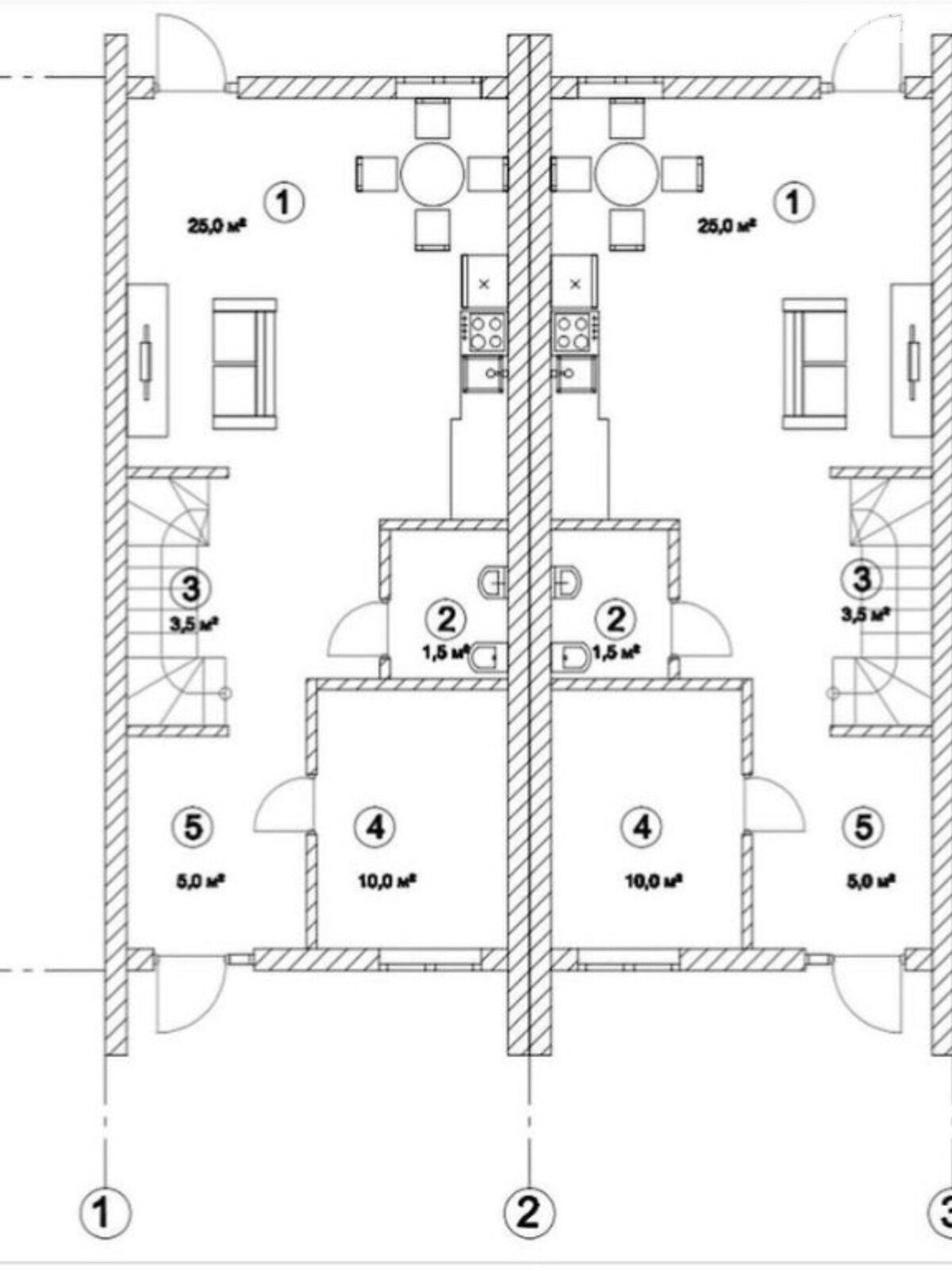 двоповерховий будинок з балконом, 93 кв. м, керамічний блок. Продаж в Києві, район Оболонський фото 1