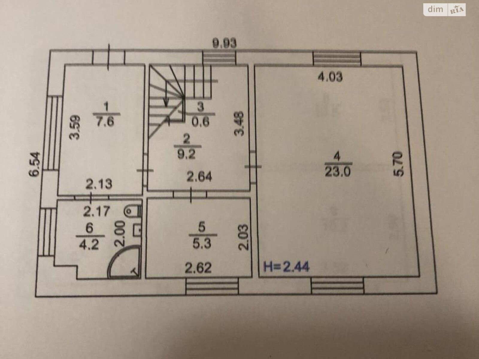 трехэтажный дом, 130 кв. м, шлакоблок. Продажа в Киеве район Осокорки фото 1