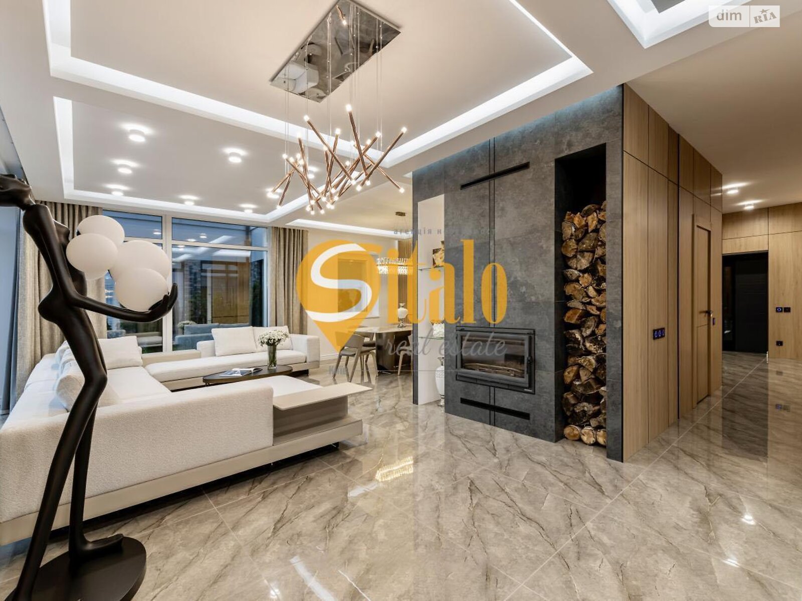 двоповерховий будинок з гаражем, 320 кв. м, цегла. Продаж у Гнідині фото 1 двоповерховий будинок з гаражем, 320 кв. м, цегла. Продаж у Гнідині фото 1