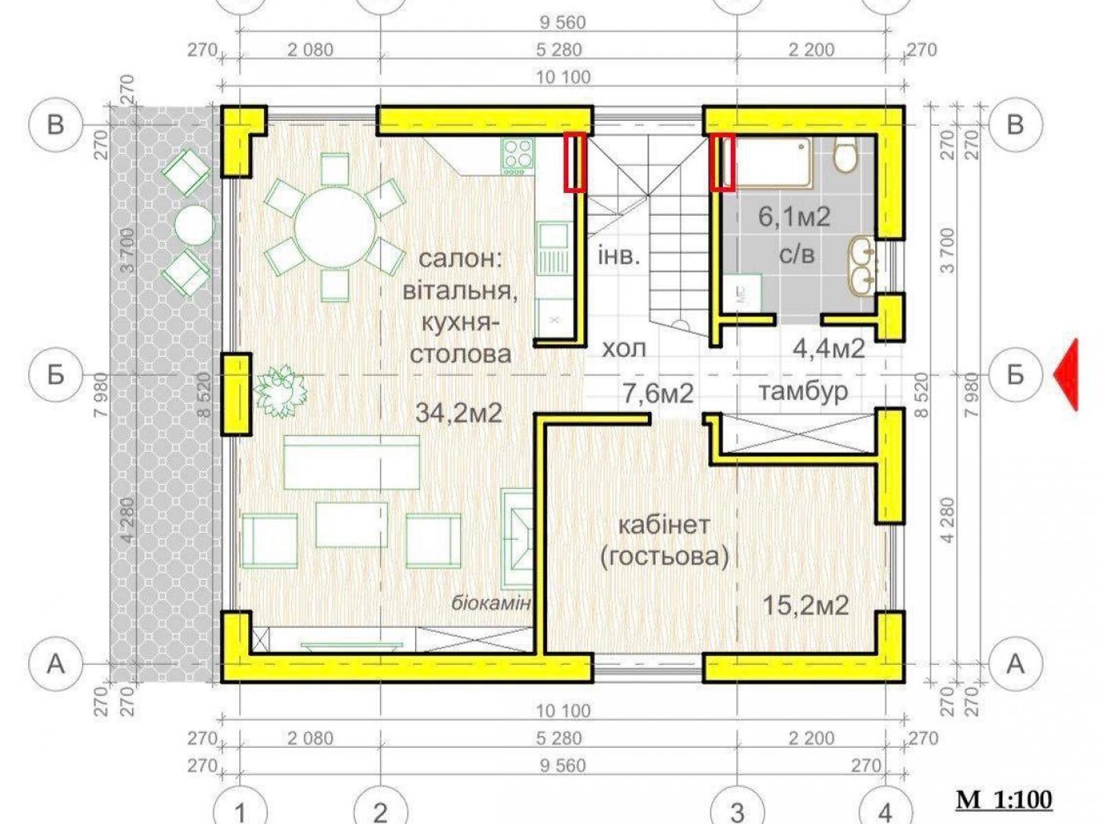 двухэтажный дом с балконом, 145 кв. м, кирпич. Продажа в Киеве район Осокорки фото 1