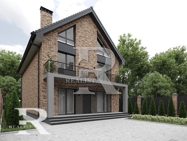 трехэтажный дом с террасой, 257 кв. м, кирпич. Продажа в Киеве район Соломенский фото 1 трехэтажный дом с террасой, 257 кв. м, кирпич. Продажа в Киеве район Соломенский фото 1