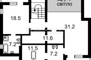 двоповерховий будинок, 355 кв. м, цегла. Продаж в Києві, район Солом’янка фото 2