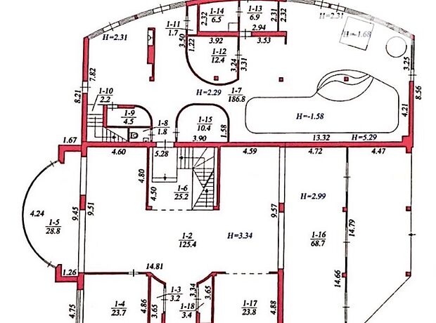 трехэтажный дом с садом, 1432 кв. м, кирпич. Продажа в Киеве район Святошинский фото 1 трехэтажный дом с садом, 1432 кв. м, кирпич. Продажа в Киеве район Святошинский фото 1