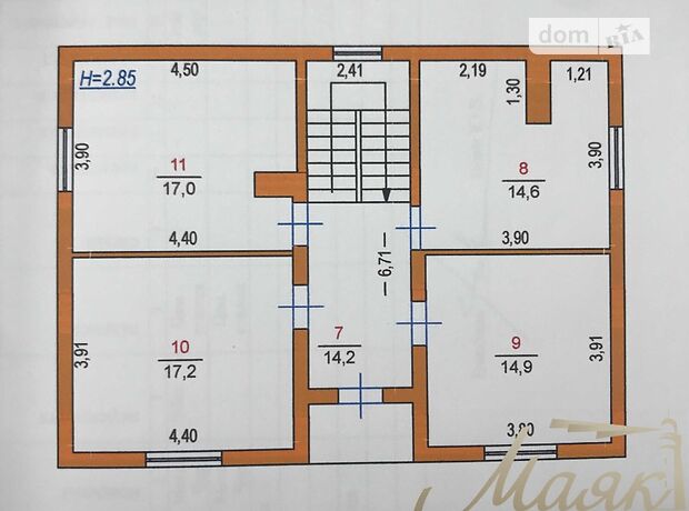 двоповерховий будинок з садом, 155 кв. м, цегла. Продаж в Києві, район Теремки-1 фото 1 двоповерховий будинок з садом, 155 кв. м, цегла. Продаж в Києві, район Теремки-1 фото 1