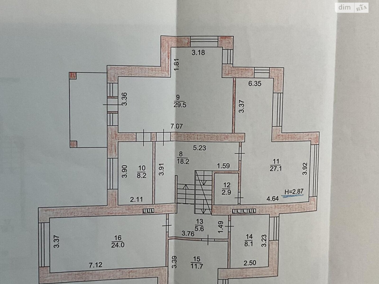 триповерховий будинок, 400 кв. м, блочно-кирпичный. Продаж в Києві, район Віта-Литовська фото 1