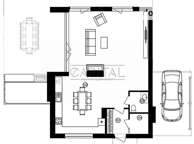 двухэтажный дом с камином, 155 кв. м, кирпич. Продажа в Белогородке (Киевская обл.) фото 1 двухэтажный дом с камином, 155 кв. м, кирпич. Продажа в Белогородке (Киевская обл.) фото 1