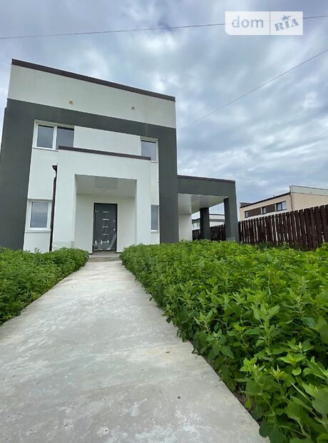 двухэтажный дом с террасой, 119 кв. м, газобетон. Продажа в Бобрице (Киевская обл.) фото 1 двухэтажный дом с террасой, 119 кв. м, газобетон. Продажа в Бобрице (Киевская обл.) фото 1
