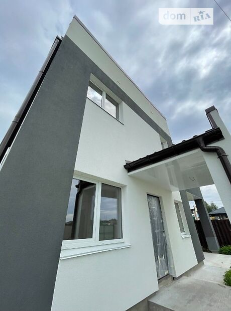 двухэтажный дом с террасой, 119 кв. м, газобетон. Продажа в Бобрице (Киевская обл.) фото 1