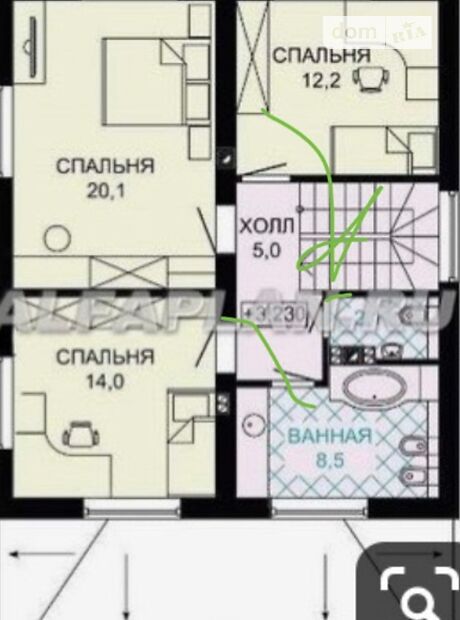 двухэтажный дом с камином, 234 кв. м, каркасно-щитовой. Продажа в Буче (Киевская обл.) фото 1 двухэтажный дом с камином, 234 кв. м, каркасно-щитовой. Продажа в Буче (Киевская обл.) фото 1