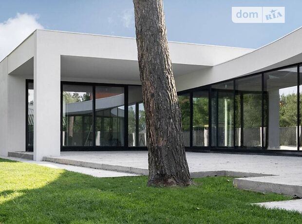 одноэтажный дом с камином, 300 кв. м, пеноблок. Продажа в Чайках (Киевская обл.) фото 1 одноэтажный дом с камином, 300 кв. м, пеноблок. Продажа в Чайках (Киевская обл.) фото 1