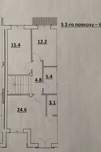 двухэтажный таунхаус, 216 кв. м, газобетон. Продажа в Чайках фото 2