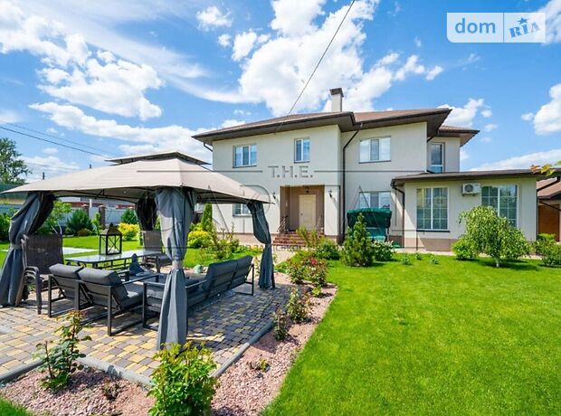 двухэтажный дом с садом, 220 кв. м, кирпич. Продажа в Дмитровке (Киевская обл.) фото 1 двухэтажный дом с садом, 220 кв. м, кирпич. Продажа в Дмитровке (Киевская обл.) фото 1