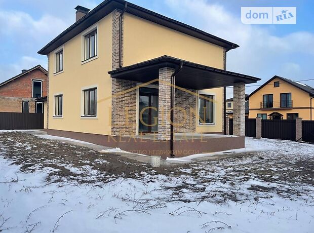 двухэтажный дом с террасой, 193 кв. м, газобетон. Продажа в Гатном (Киевская обл.) фото 1