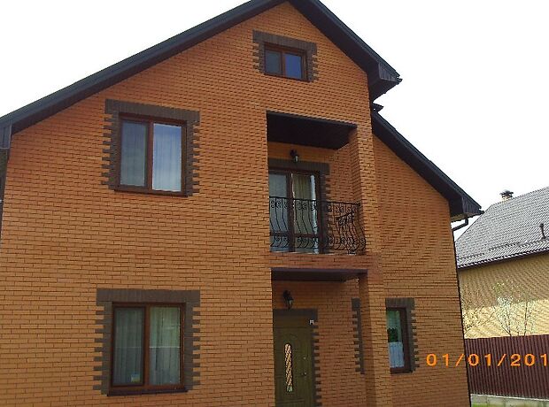 двоповерховий будинок з каміном, 180 кв. м, цегла. Продаж в Гореничах (Київська обл.) фото 1 двоповерховий будинок з каміном, 180 кв. м, цегла. Продаж в Гореничах (Київська обл.) фото 1