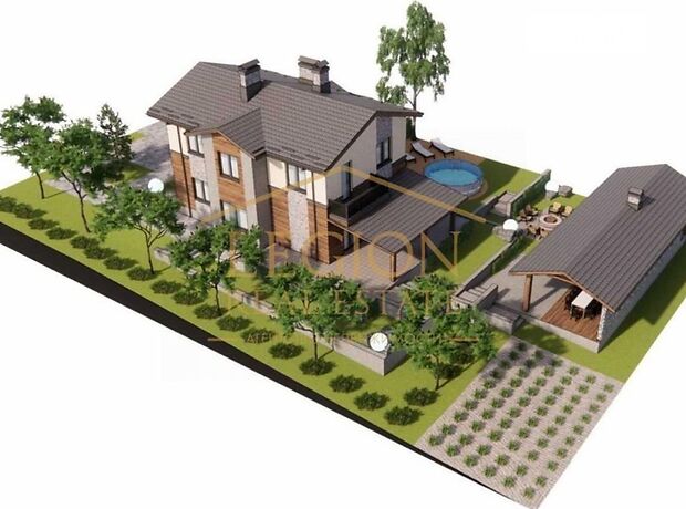 двухэтажный дом с камином, 184 кв. м, кирпич. Продажа в Гореничах (Киевская обл.) фото 1 двухэтажный дом с камином, 184 кв. м, кирпич. Продажа в Гореничах (Киевская обл.) фото 1