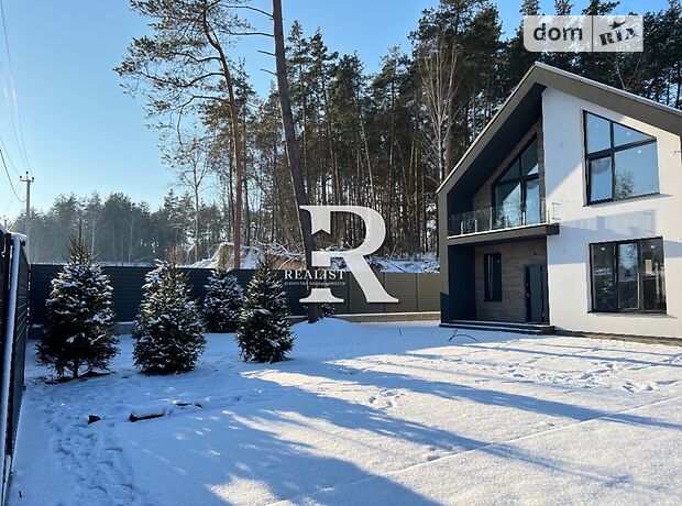 двухэтажный дом с террасой, 223 кв. м, керамический блок. Продажа в Ходосовке (Киевская обл.) фото 1