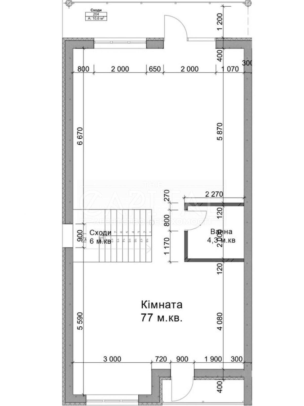 двухэтажный таунхаус, 165 кв. м, кирпич. Продажа в Ходосовке фото 1