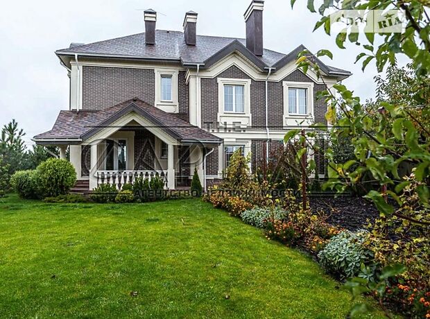 трехэтажный дом с садом, 290 кв. м, кирпич. Продажа в Хотове (Киевская обл.) фото 1 трехэтажный дом с садом, 290 кв. м, кирпич. Продажа в Хотове (Киевская обл.) фото 1