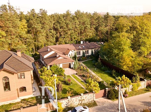 одноэтажный дом с камином, 340 кв. м, кирпич. Продажа в Крюковщине (Киевская обл.) фото 1 одноэтажный дом с камином, 340 кв. м, кирпич. Продажа в Крюковщине (Киевская обл.) фото 1