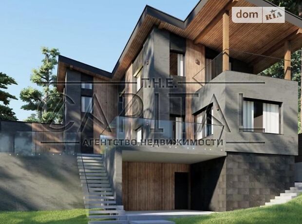трехэтажный дом с балконом, 425 кв. м, кирпич. Продажа в Лесниках (Киевская обл.) фото 1 трехэтажный дом с балконом, 425 кв. м, кирпич. Продажа в Лесниках (Киевская обл.) фото 1